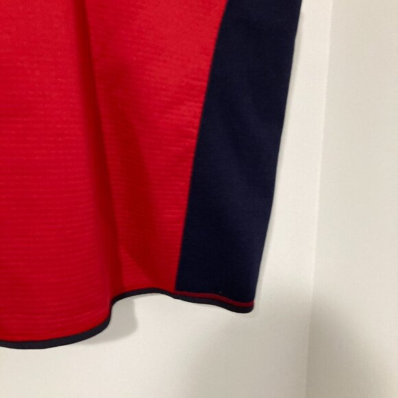 RLX Ralph Lauren Vest Mens XL Outdoors Red Blue Sports Zip Up Hike - Picture 13 of 14